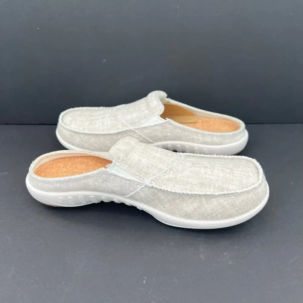 NWOT Spenco TS orthotic comfort slip on mules shoes - Picture 5 of 8